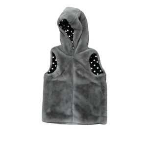 Lola + The Boys faux Fur Hooded Vest - 8